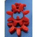 Gia công tiện nhựa pu khớp nối hoa thị