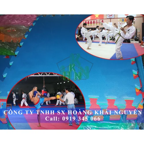 Thảm Lót Sàn Tập Gym 18ly – Chịu Lực Tạ, Giảm Ồn, Bảo Vệ Nền Phòng Tập