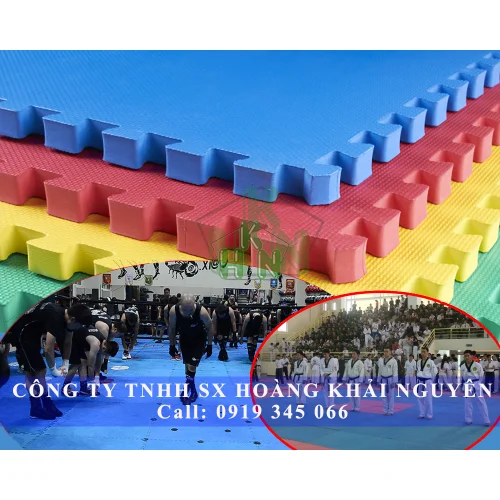 THẢM XỐP TẬP VÕ Ở THỪA THIÊN - HUẾ | CAO SU TẤM LÓT PHÒNG GYM