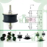 Cao Su Chống Rung K120 M16 – Sản Xuất Gia Công, Giao Nhanh Tây Ninh, Long An, Đồng Tháp