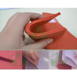 Cuộn silicone cao su xốp đỏ
