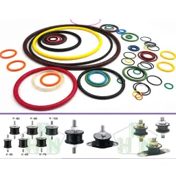 Oring cao su silicone đệm chân máy | Cao su chống rung