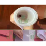 Cao su silicone xốp 5mm | Tấm cao su silicone trắng trong 5ly