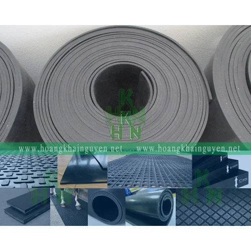 Cao su đặc giảm chấn 10mm | Cuộn cao su 10mm | Tấm cao su đen 10ly