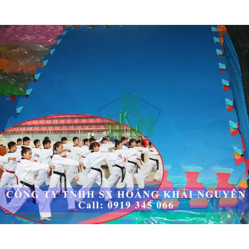 THẢM XỐP LÓT NỀN TẬP VÕ Ở ĐỒNG NAI | CAO SU LÓT SÀN TẬP GYM