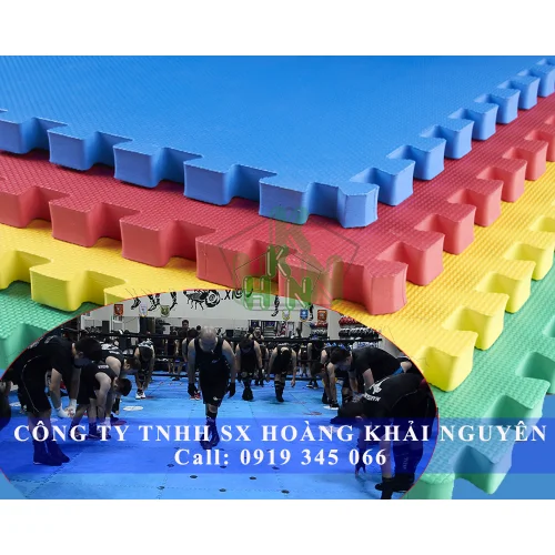 THẢM XỐP LÓT NỀN TẬP VÕ Ở HOÀ BÌNH | MÚT LÓT SÀN PHÒNG GYM