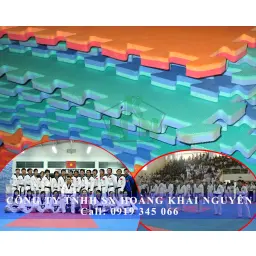 THẢM XỐP LÓT SÀN TẬP VÕ HUYỆN HÓC MÔN | THẢM XỐP LÓT PHÒNG TẬP GYM