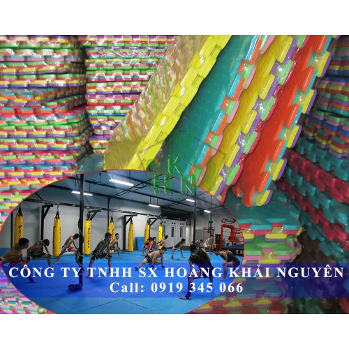Thảm xốp tập võ Quận 4 tính theo diện tích phòng