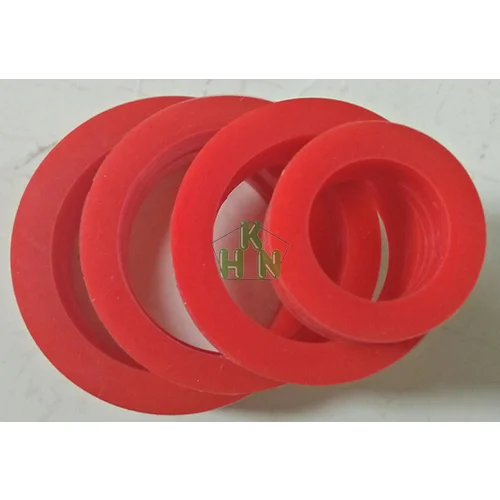Vòng Silicon Đỏ – Chịu Nhiệt Bền Bỉ, Gia Công Chính Xác Theo Yêu Cầu