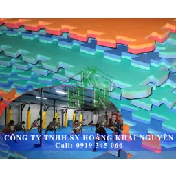 Thảm xốp lót nền tập võ ở Cà Mau | Cao su lót sàn tập gym