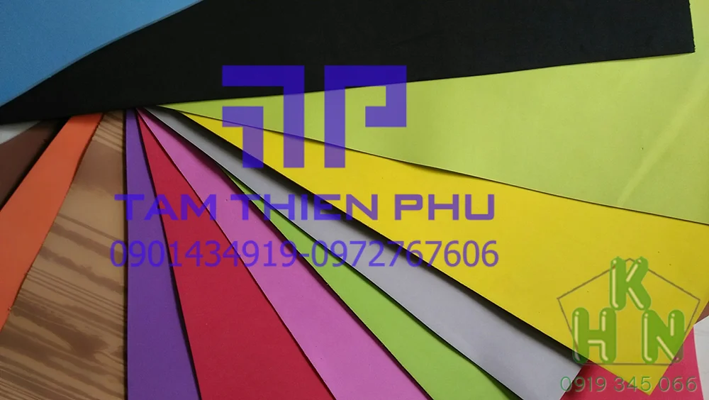 Cao su xốp | Mút eva dạng tấm | Cao su Kỹ thuật Tâm Thiên Phú