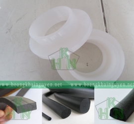 Ron silicone trắng
